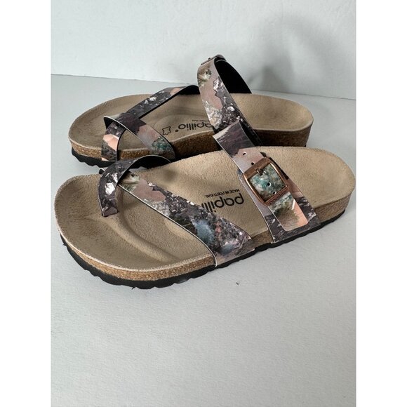 NEW Papillio Birkenstock Womens Tabora in Crystal Lilac Regular Fit EU 35 US 4